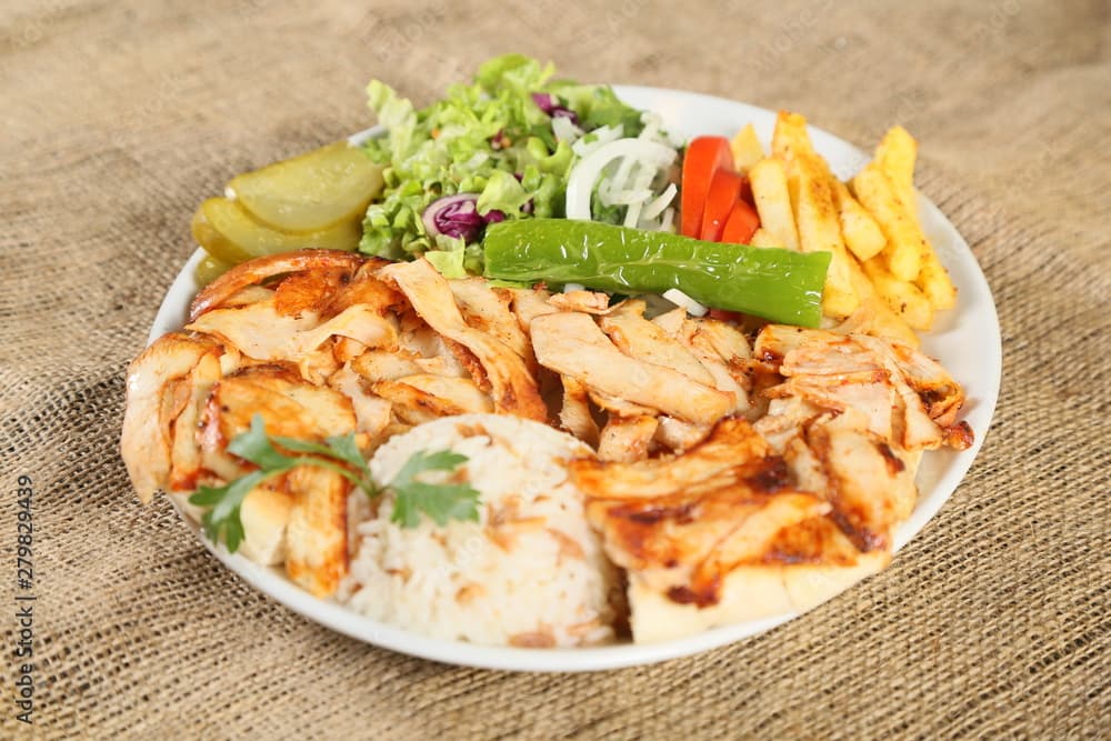 Chicken Doner Pilaf