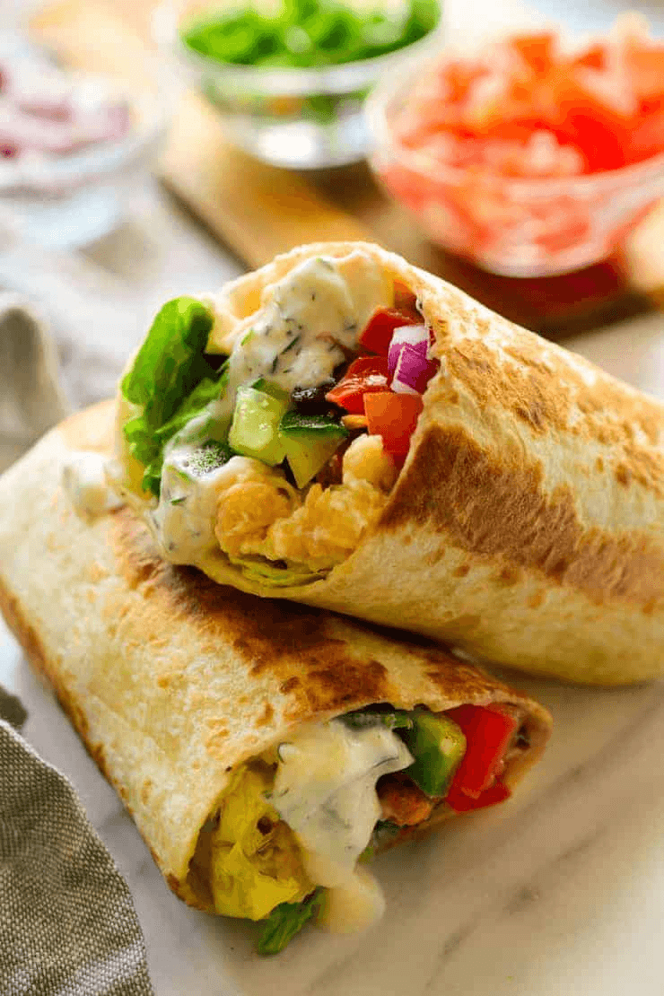 Vegetarian Wraps